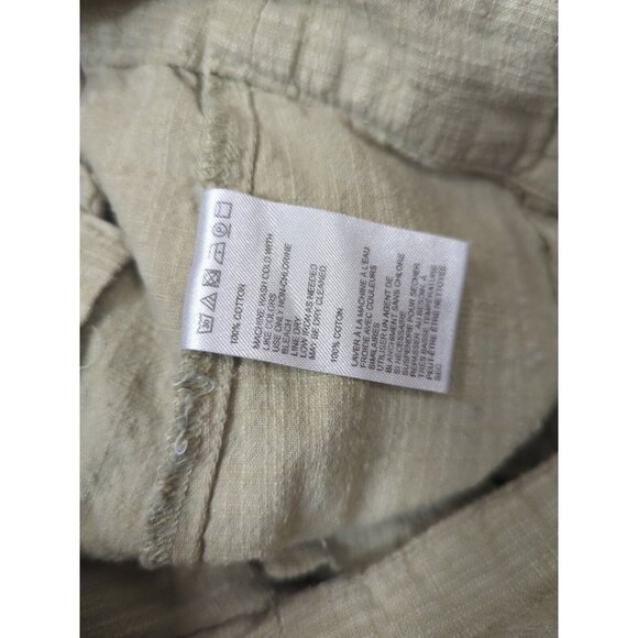 Urban Outfitters Maria Button-Fly Tapered Trouser High Rise Cropped 4 READ - Picture 7 of 7